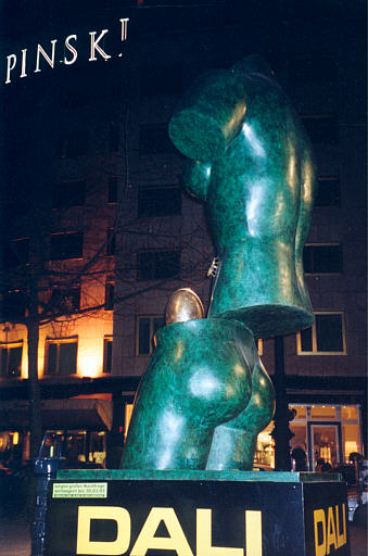 Dali's exhibition on Kurf�rstendamm