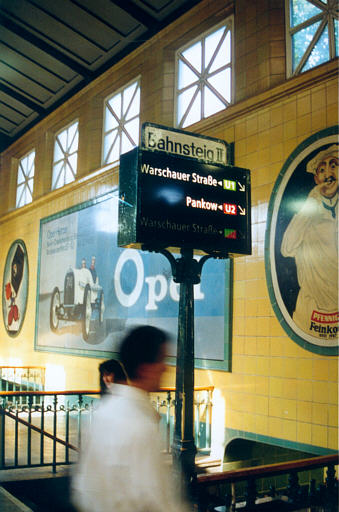 Wittenberg Platz U-Bahn station in liberty style