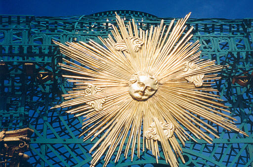 Sun always shines at Sans Souci, Potsdam